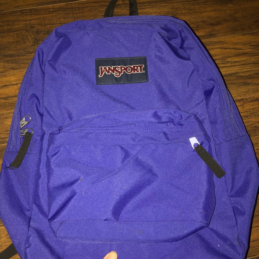 JANSPORT PURPLE BOOKBAG
